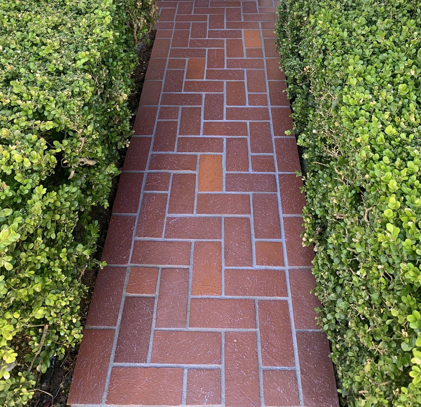 Hardscape patio and retaining wall