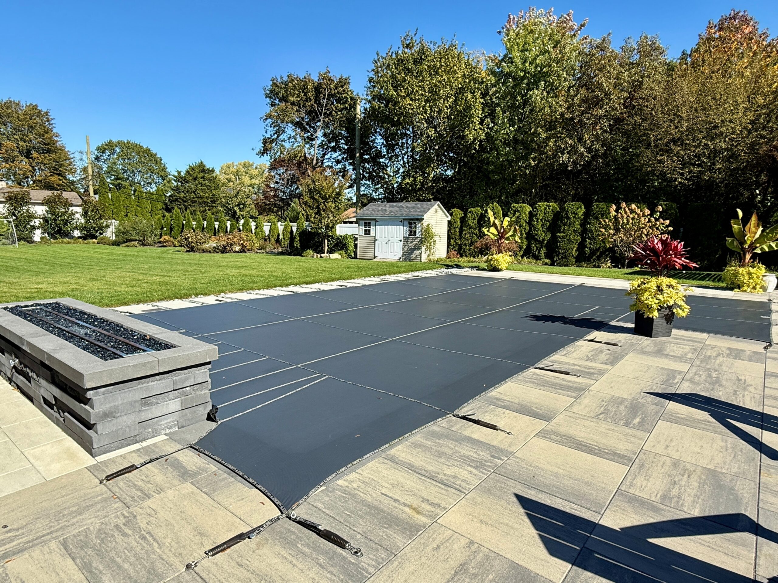 Hardscape detail — stone patio