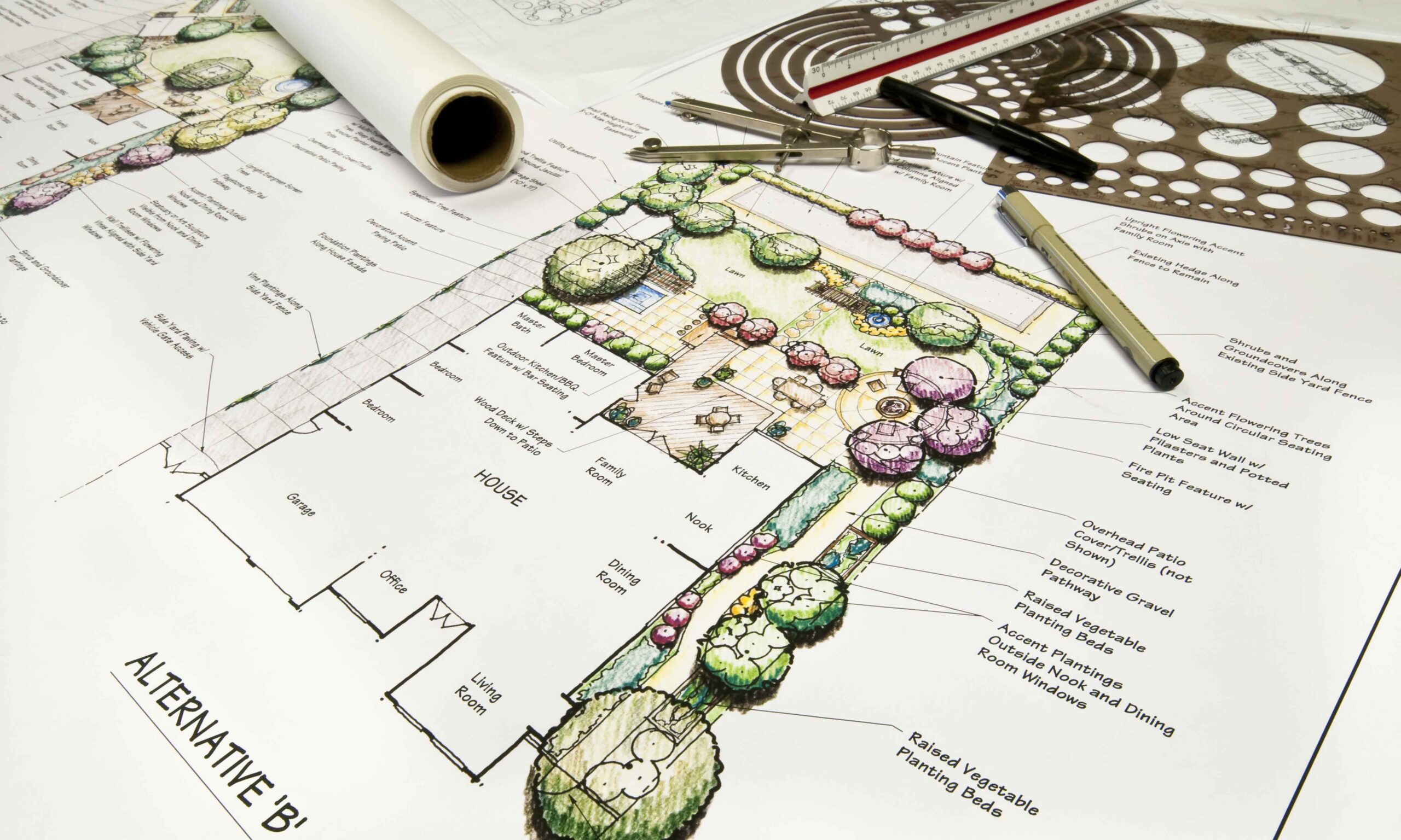 Landscape design and build project